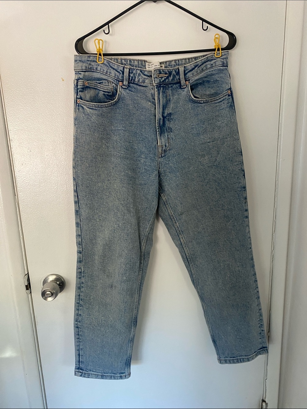 ASOS Light Blue Straight Leg Jeans